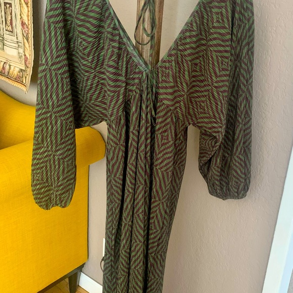 Zara Dresses Zara Medium Size Long Dress Open In Front And Back